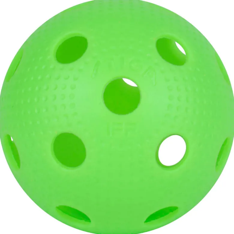 Stiga EXS 2-Pack Floorballs, 2-Pack – Orange and Green