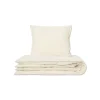 Studio Feder Adult Bedding, Organic - Percale Ivory XL