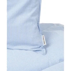 Studio Feder Baby Bed Linen, Organic Percale – Milk Stripe