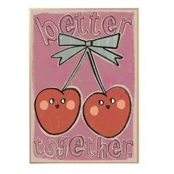 Studio Loco Children's Poster, Cherries - Various Sizes