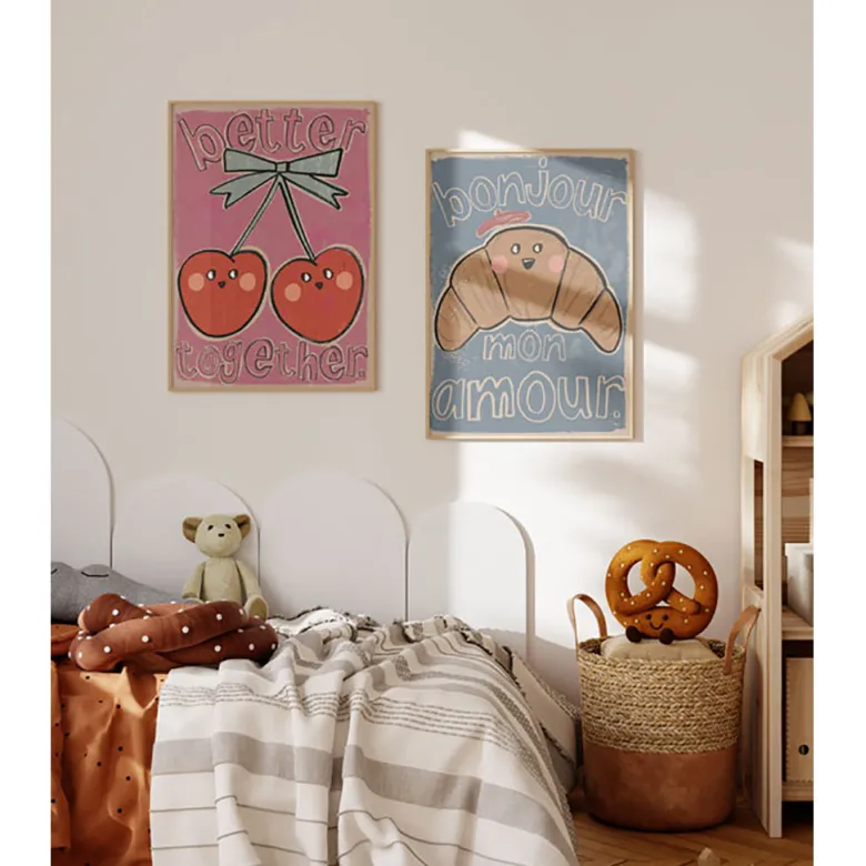 Studio Loco Children's Poster, Cherries - Various Sizes