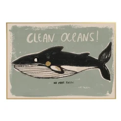 Studio Loco Kids Poster, Clean Ocean - 70 x 50 cm