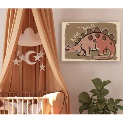 Studio Loco Kids' Poster, Dino – Live Wild – 70 x 50 cm