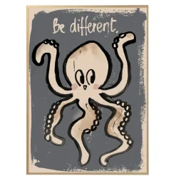 Studio Loco Kids Poster, Octo - 50 x 70 cm