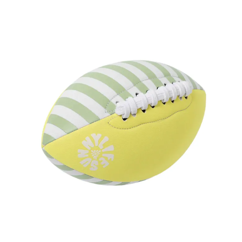 Sunnylife Neoprene American Football, Tides Out Citrus