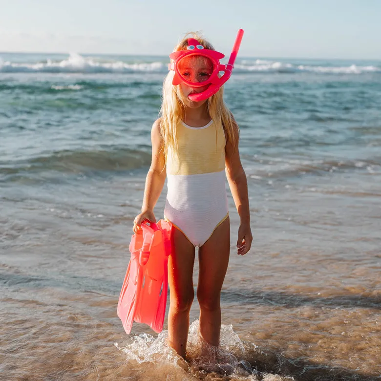 Sunnylife Small Diving Set, Melody the Mermaid Pink - Shoe Size 31-34