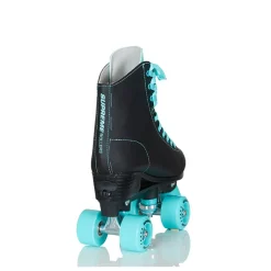 Supreme Rollers, Side-by-Side Roller Skates, Del Rey Black – Sizes 31–42