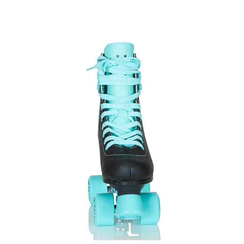 Supreme Rollers, Side-by-Side Roller Skates, Del Rey Black – Sizes 31–42