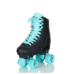Supreme Rollers, Side-by-Side Roller Skates, Del Rey Black – Sizes 31–42