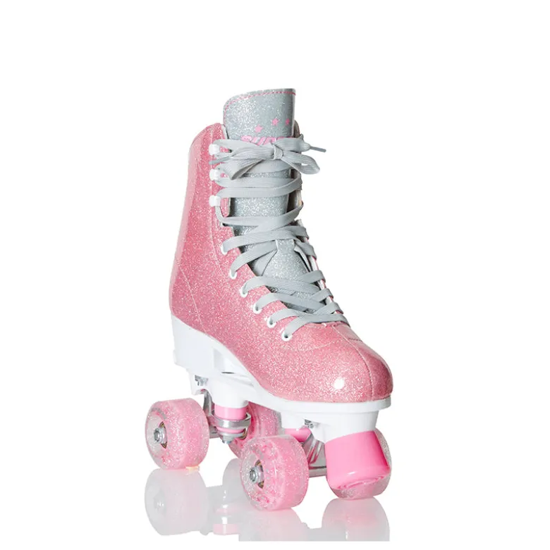 Supreme Rollers, Side-by-Side Roller Skates, Del Rey Pink – EU Sizes 31–42