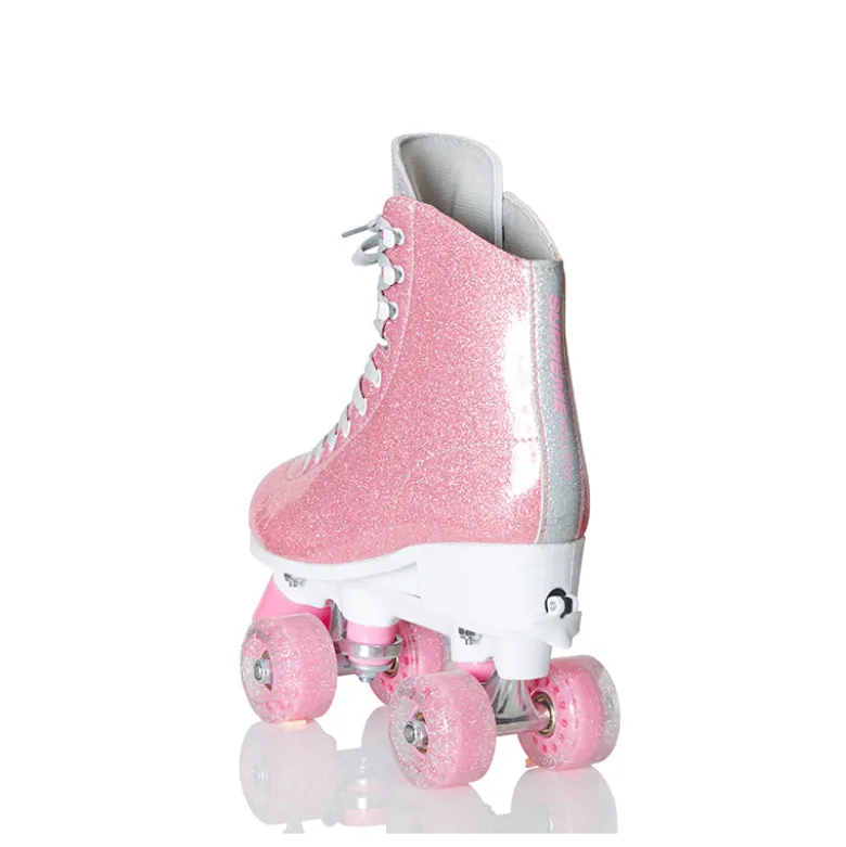 Supreme Rollers, Side-by-Side Roller Skates, Del Rey Pink – EU Sizes 31–42
