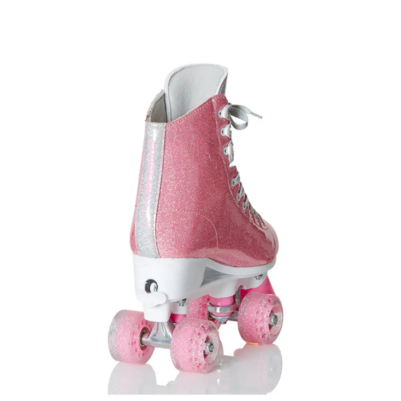Supreme Rollers, Side-by-Side Roller Skates, Del Rey Pink – EU Sizes 31–42