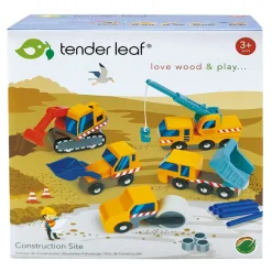 Tender Leaf, 5 Construction Site Vehicles - Worksite