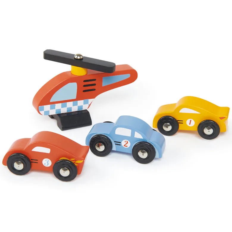 Tender Leaf, 5 Construction Vehicles – Parking Garage