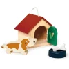 Tender Leaf Dollhouse Accessories – Pet Set with Dog