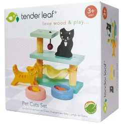 Tender Leaf, Dollhouse Accessories - Cats
