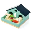 Tender Leaf, Dollhouse Accessories, Pet Bunnies