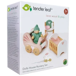 Tender Leaf, Dollhouse Furniture - Nursery Room
