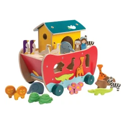 Tender Leaf, Noah's Ark Shape Sorter in Wood