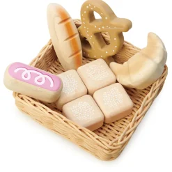Tender Leaf, Play Food - Basket with Baked Goods