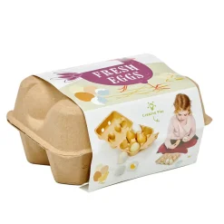 Tender Leaf, Play Food - Tray with 6 Eggs