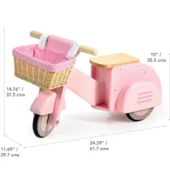 Tender Leaf Ride-On, Pink Scooter