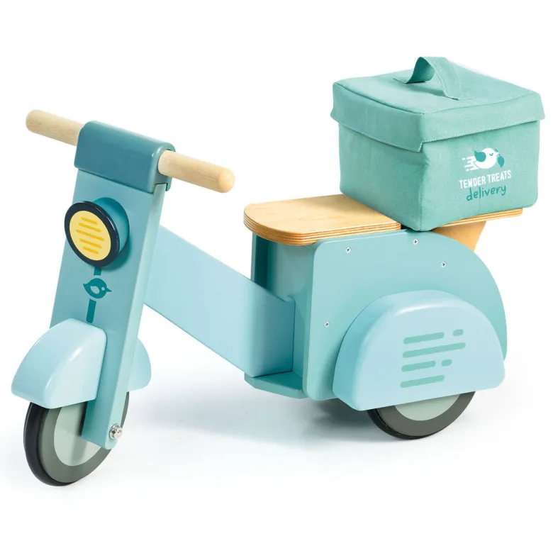 Tender Leaf Ride-On, Turquoise Scooter