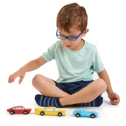 Tender Leaf, Set of 3 Retro Cars