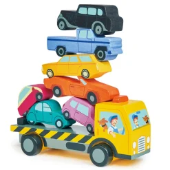 Tender Leaf Stable Cars, Car Transporter - From 18 Months