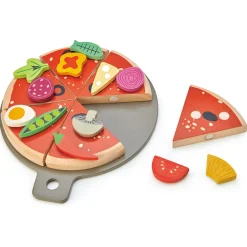 Tender Leaf, Wooden Play Food - Pizza Party