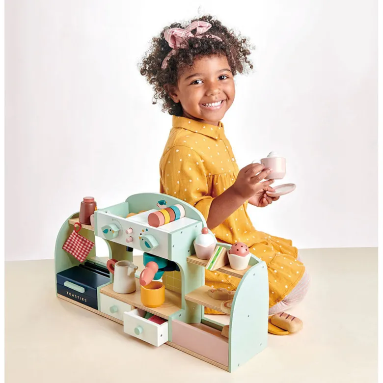 Tender Leaf Wooden Play Food - Café Set