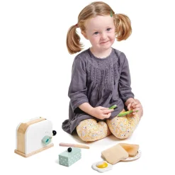 Tender Leaf, Wooden Play Food - Toaster