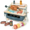 Tender Leaf Wooden Play Food, BBQ Grill Set