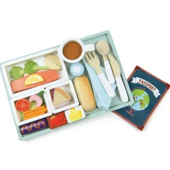 Tender Leaf Wooden Play Food, Airplane Meal