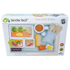 Tender Leaf Wooden Play Food, Airplane Meal