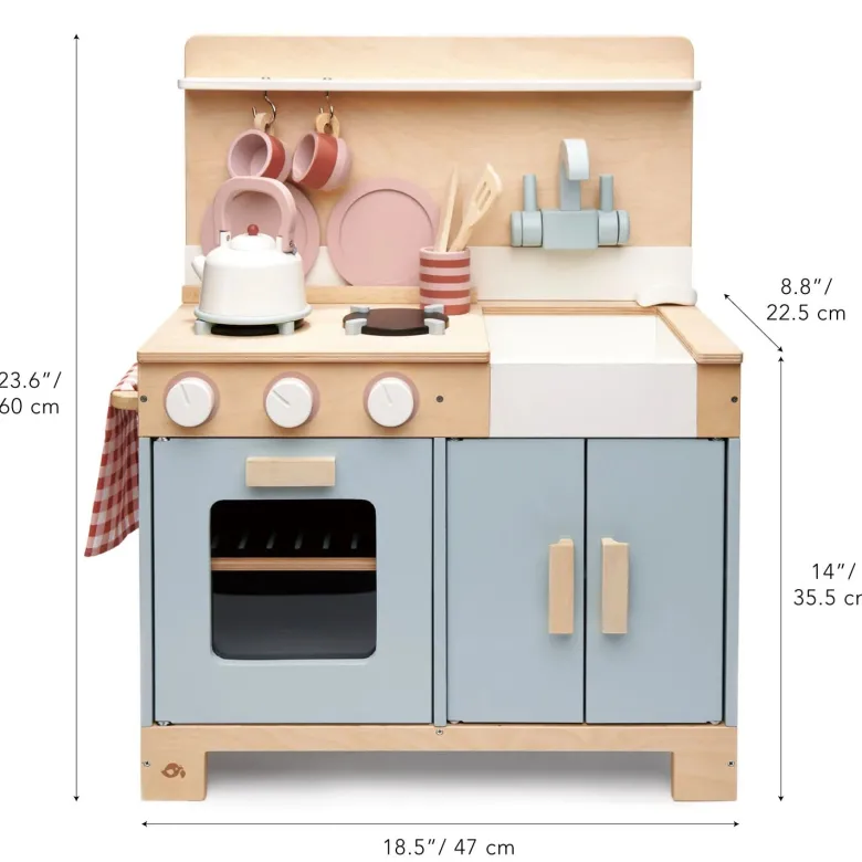 Tender Leaf Wooden Play Kitchen - Medium