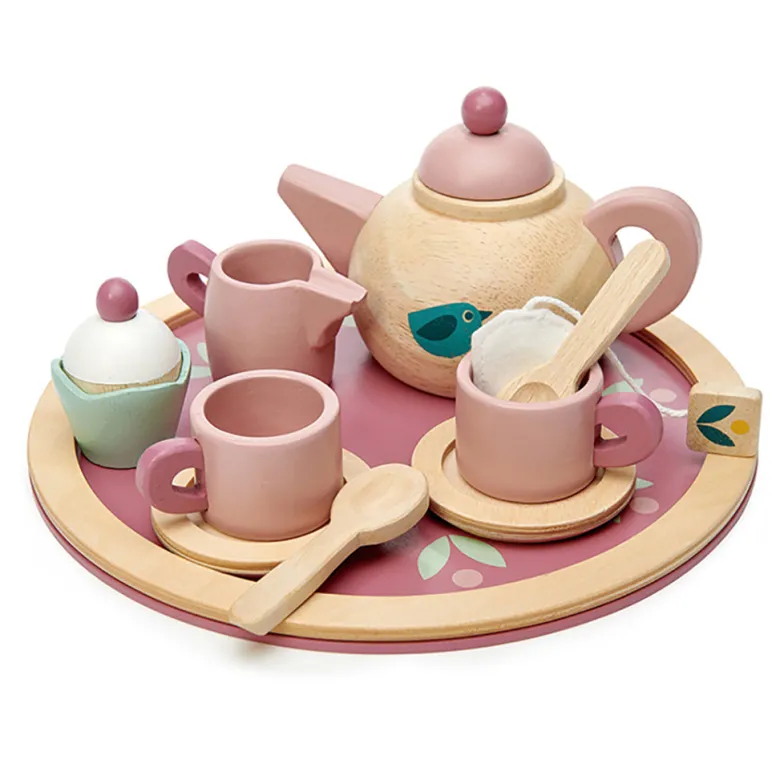 Tender Leaf Wooden Tea Set Play Food - Birdie