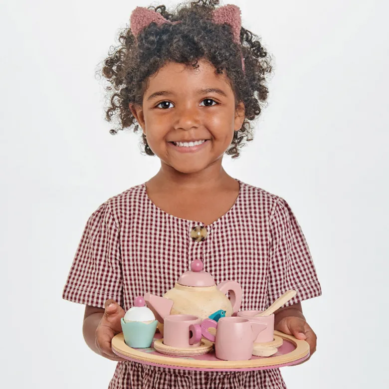 Tender Leaf Wooden Tea Set Play Food - Birdie