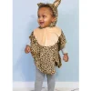 The Good Fairy Animal Costume, Leopard Cape - Size 1-4 Years