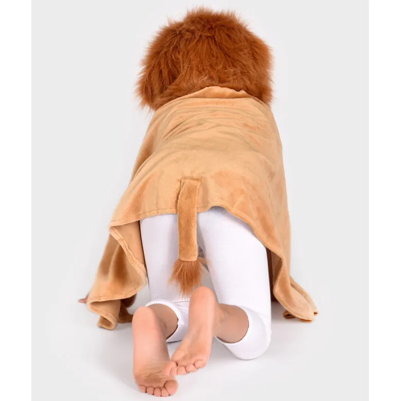 The Good Fairy Animal Costume, Lion Cape - Size 3-8 Years