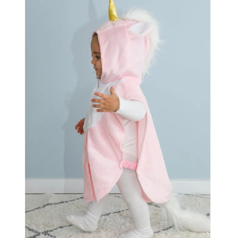 The Good Fairy Animal Costume, Unicorn Cape - Size 1-4 Years