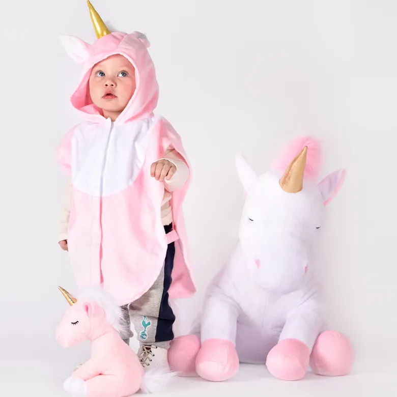 The Good Fairy Animal Costume, Unicorn Cape - Size 1-4 Years