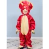 The Good Fairy Animal Costume, Dinosaur Triceratops Jumpsuit - Ages 3-5