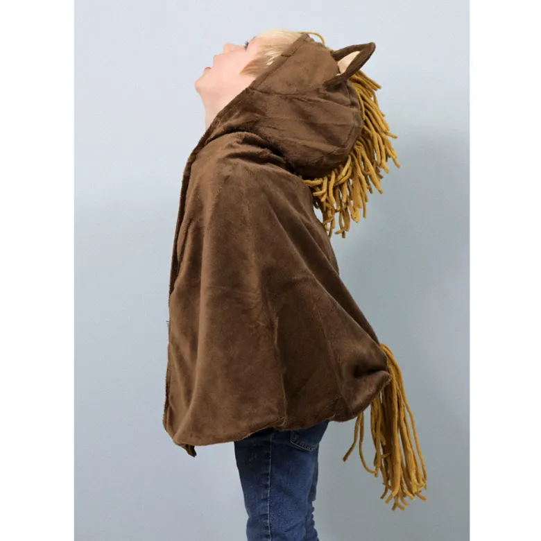 The Good Fairy Animal Costume, Horse Cape - Size 3-8 Years