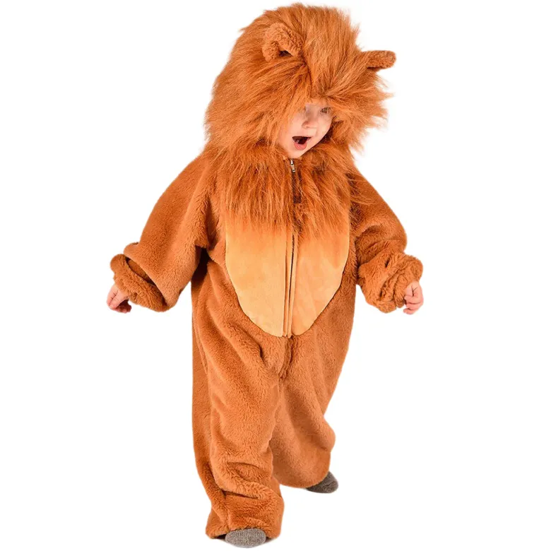 The Good Fairy Animal Costume, Lion Jumpsuit - Ages 6-12 Months, 12-18 Months, and 18 Months-2 Years