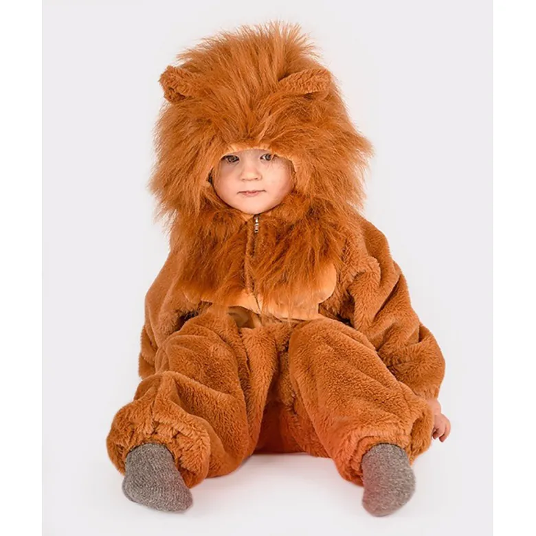 The Good Fairy Animal Costume, Lion Jumpsuit - Ages 6-12 Months, 12-18 Months, and 18 Months-2 Years