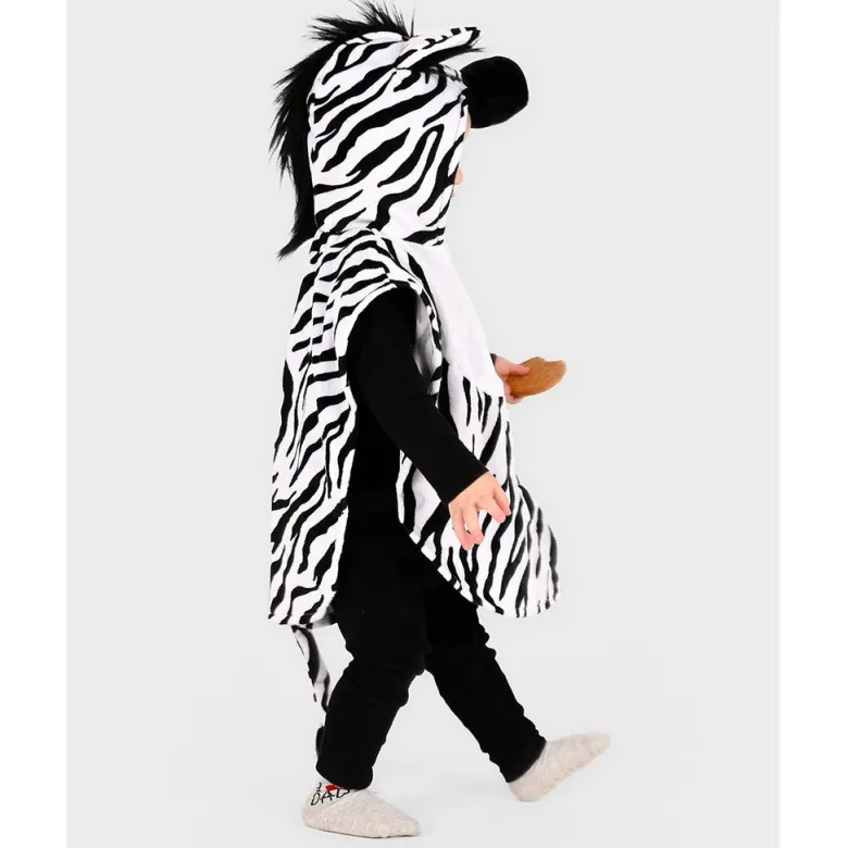 The Good Fairy Animal Costume, Zebra Size 1-4 Years