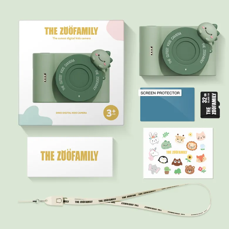 The ZooFamily, Urban Zoo børnekamera, Ages 5–10 – Dino