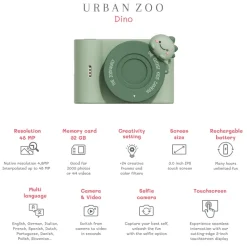 The ZooFamily, Urban Zoo børnekamera, Ages 5–10 – Dino