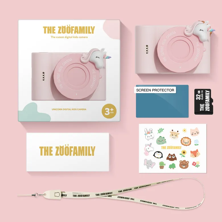 The ZooFamily, Urban Zoo Kids' Camera, Ages 5-10 – Unicorn